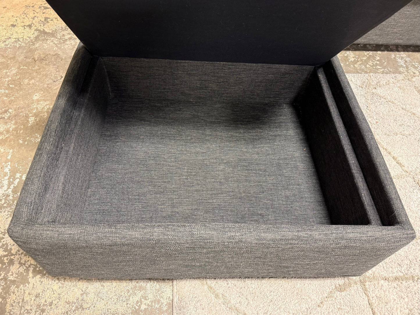 Crate & Barrel Reversible Grey Sectional (Delivery)