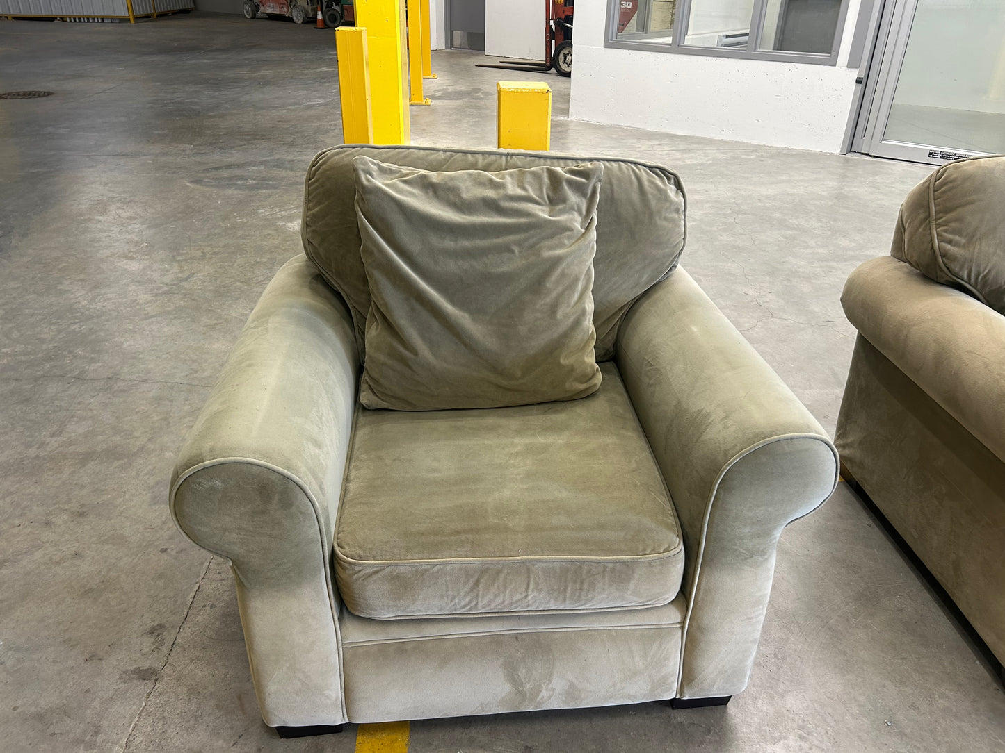 Chair and Sectional