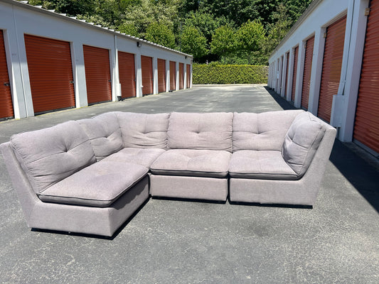 Grey Modular Sectional - 4 Piece