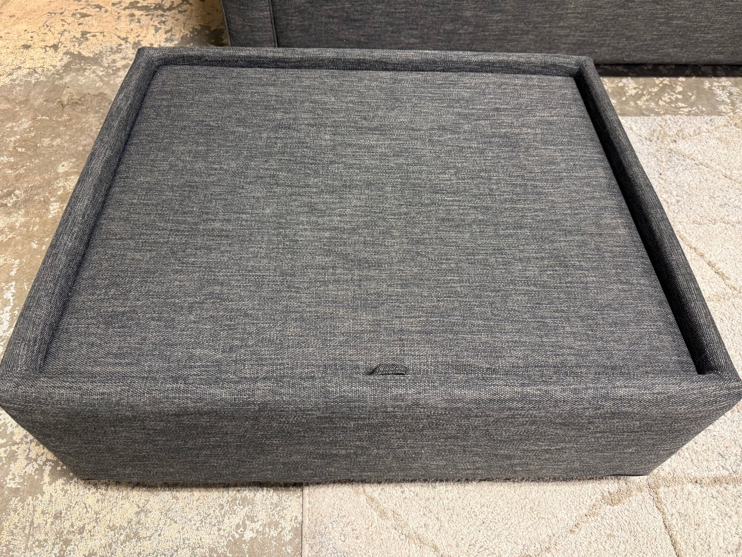 Crate & Barrel Reversible Grey Sectional (Delivery)