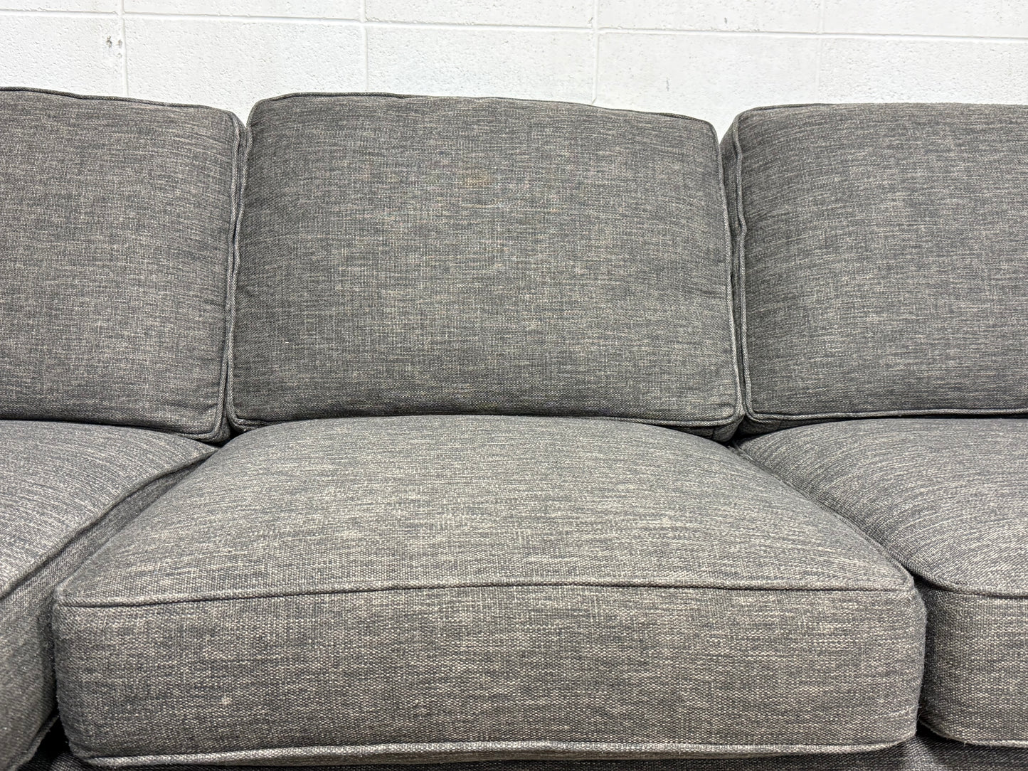 Crate & Barrel Reversible Grey Sectional (Delivery)