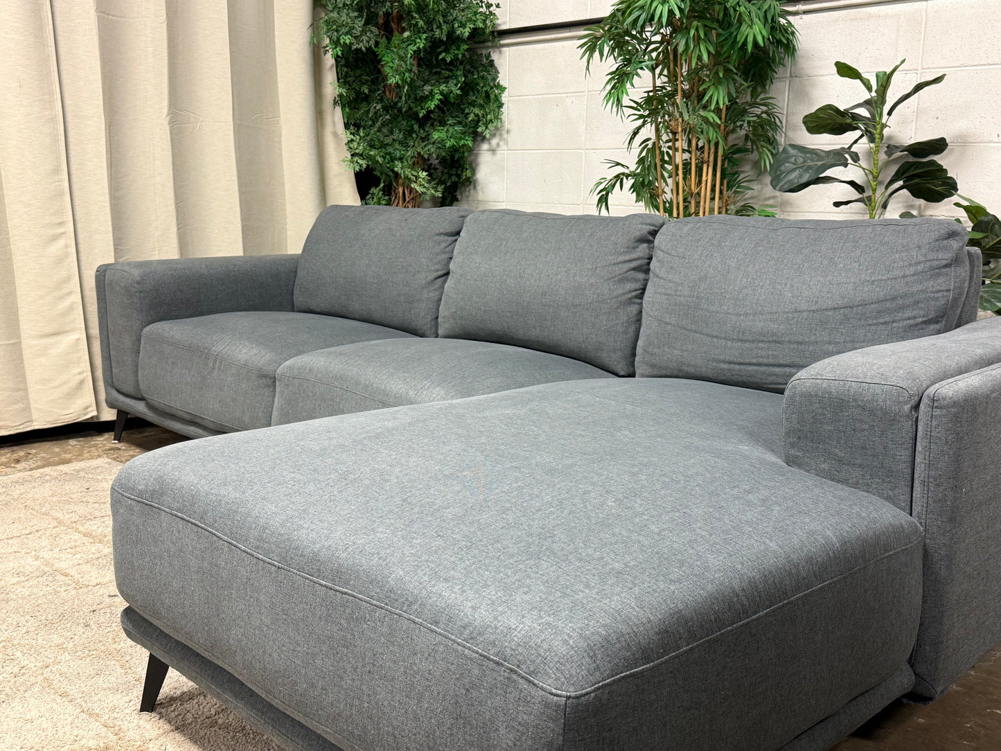 Structube Grey Sectional