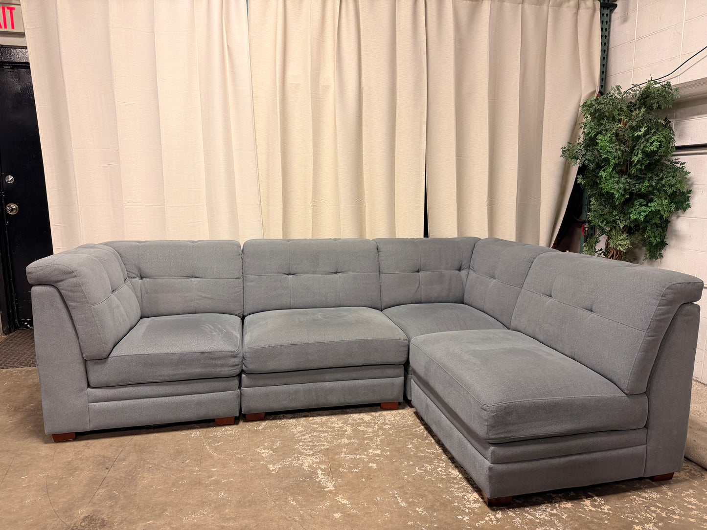4-Piece Modular Sectional Couch