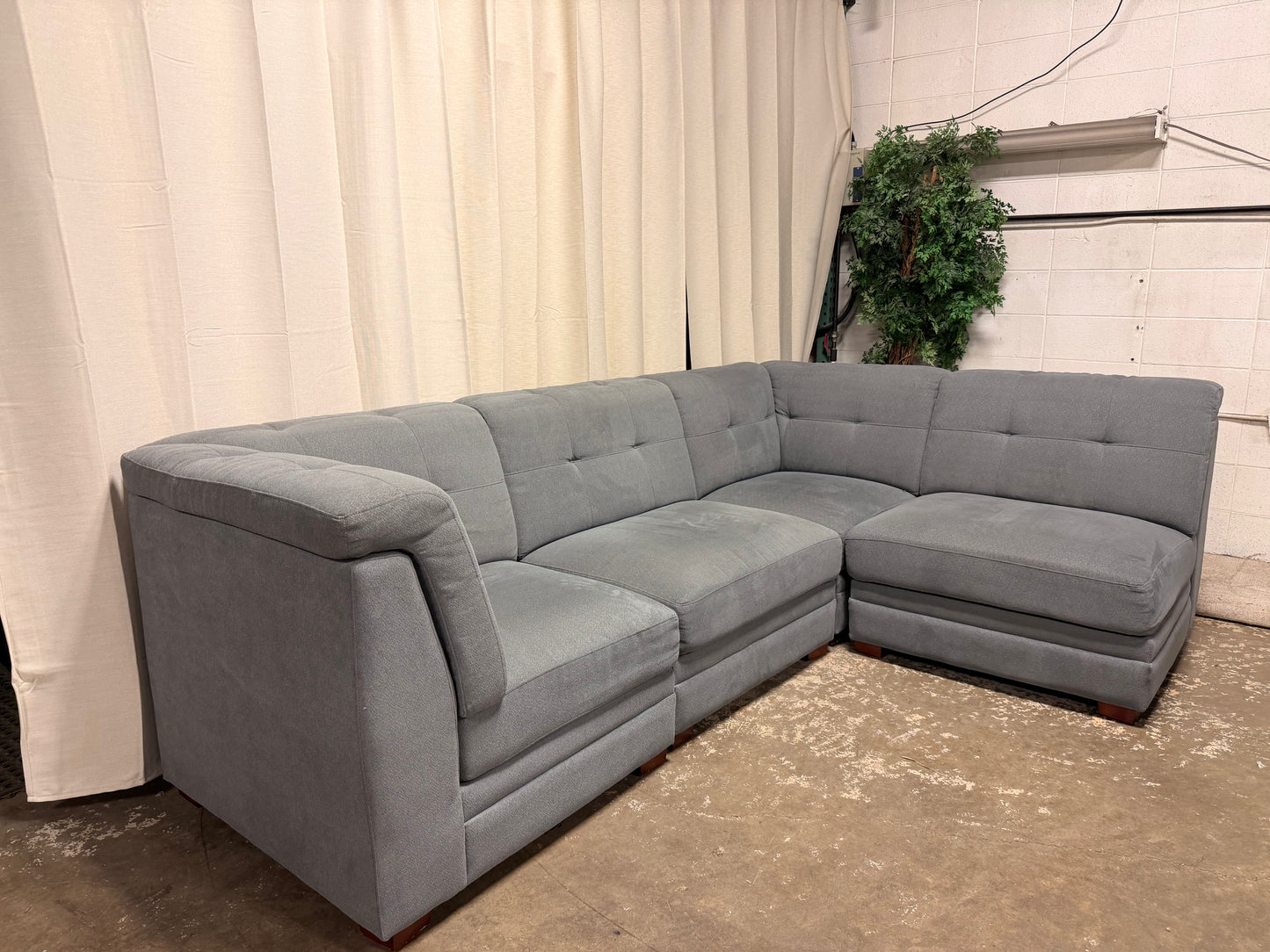 4-Piece Modular Sectional Couch