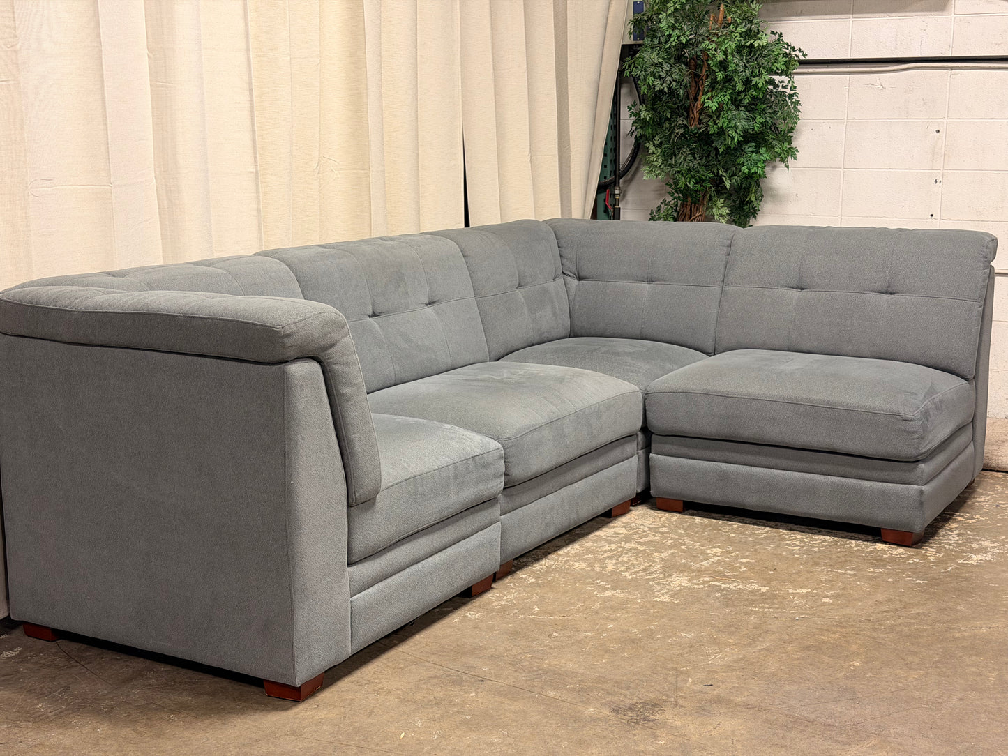 4-Piece Modular Sectional Couch